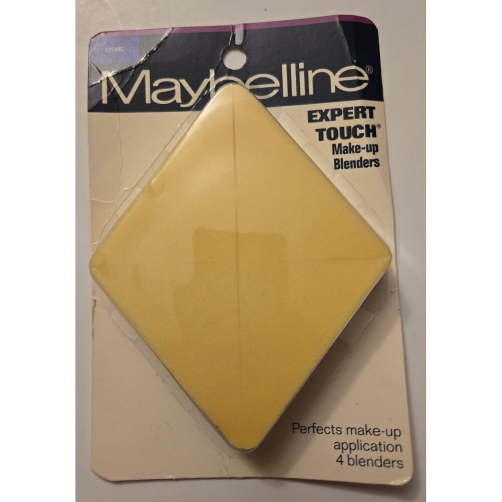Vintage Maybelline Makeup Sponges 1995 Classic Beauty Basics Makeup Collectible